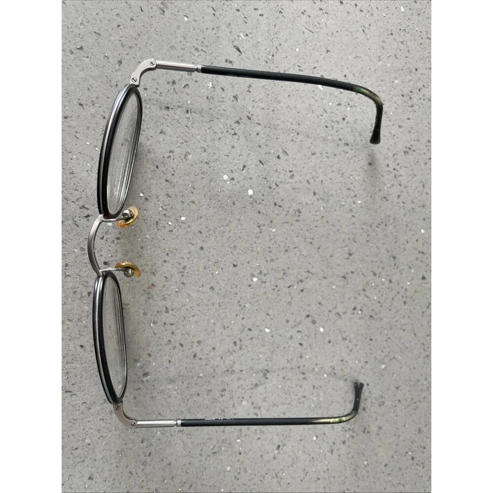 GANT Black rim eyeglasses frames only Charter G-353 Marine 50-23 Italy designer